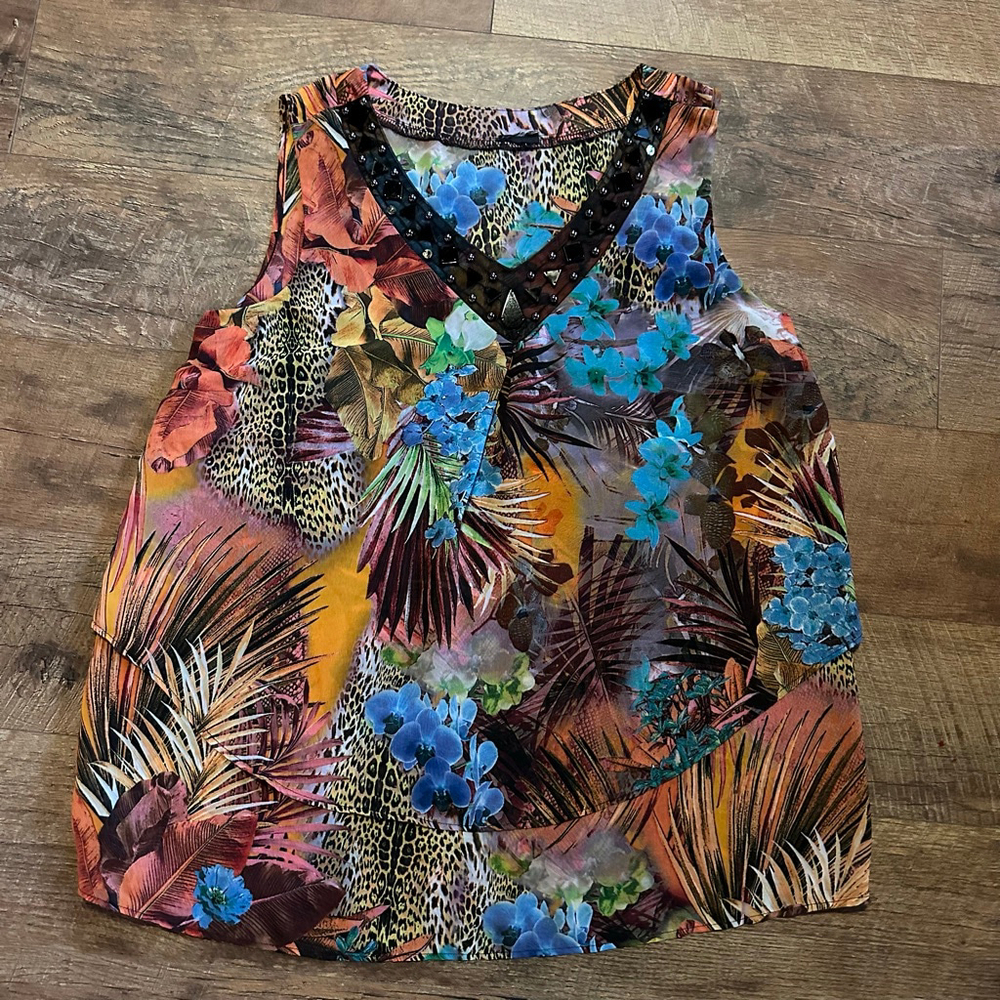 Women's Unbranded Tank Top Multi-color Size L